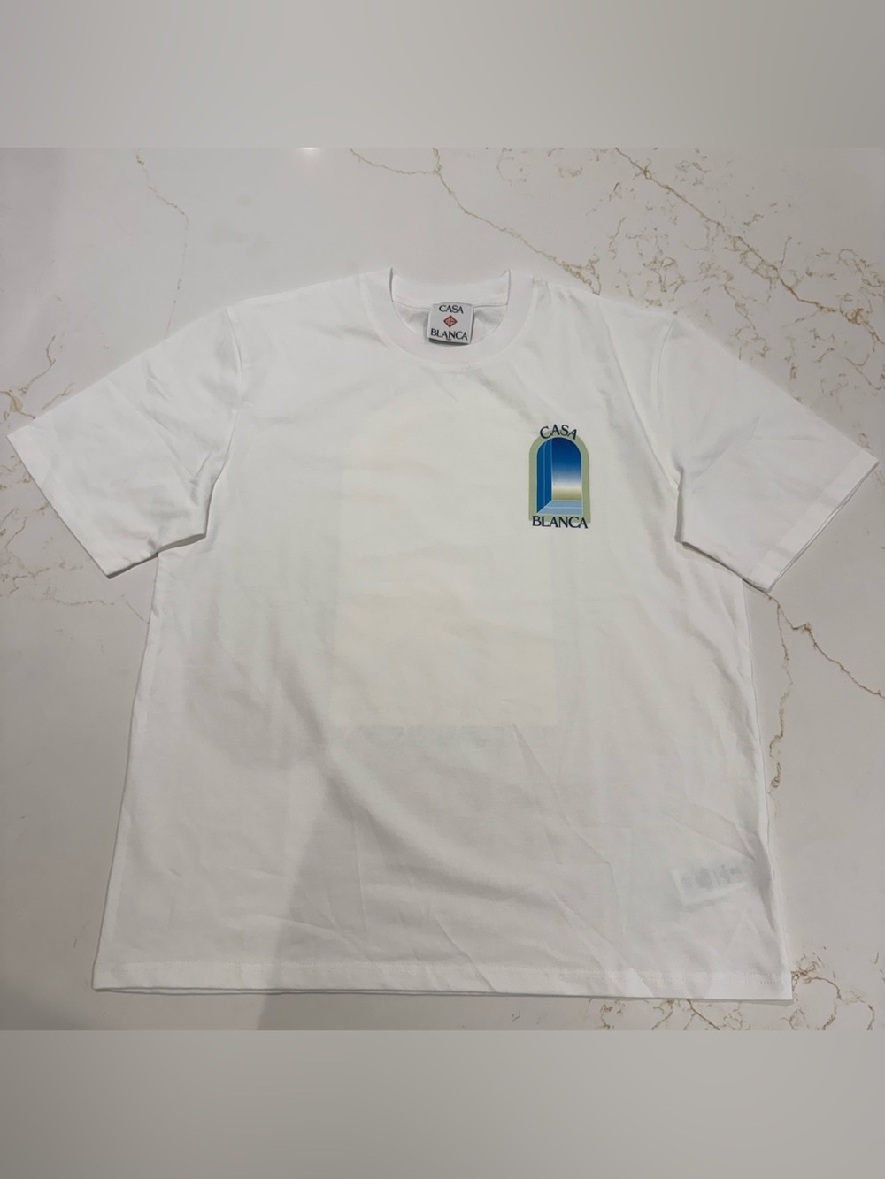 Casablanca Arches Graphic Tee White Size Large